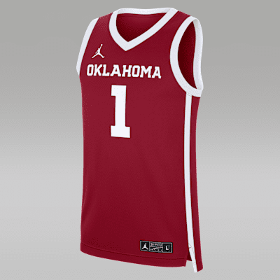 【NIKE】Oklahoma Sooners Nike Dri-FIT College Game Jersey Oklahoma Sooners Men's Jordan Dri-FIT College Game Jersey